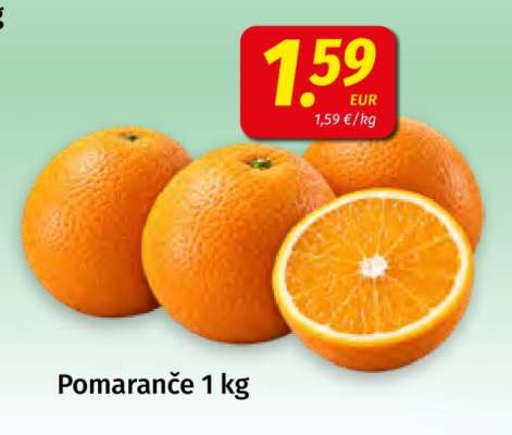 Pomaranče 1 kg