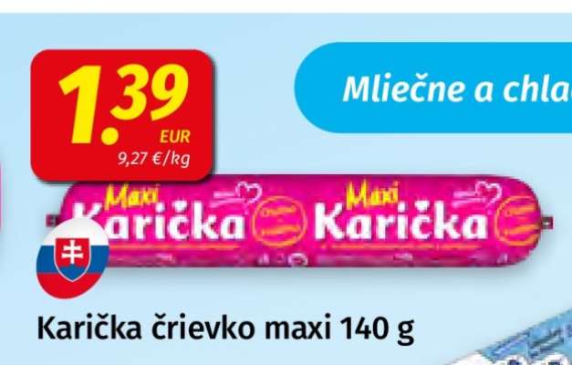 Karička črievko Maxi 140 g