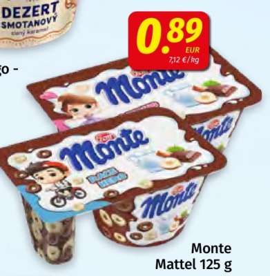 Monte Mattel 125 g
