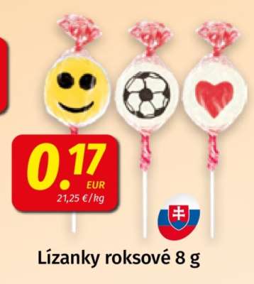 Lízanky roksové 8 g