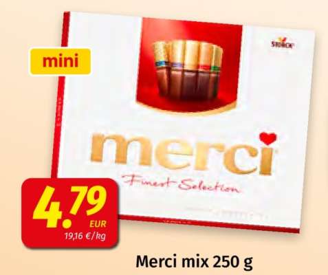 Merci mix 250 g