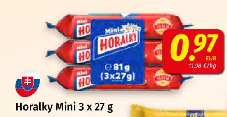 Horalky Mini 3 x 27 g