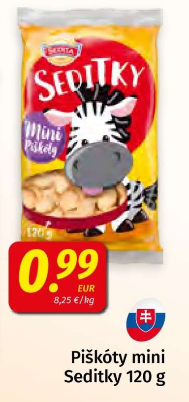 Piškóty mini Seditky 120 g