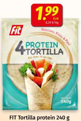 FIT Tortilla protein 240 g