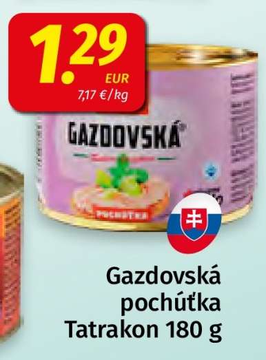 Gazdovská pochúťka Tatrakon 180 g