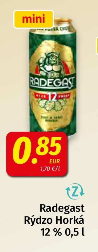 Radegast Rýdzo horká 12 0,5 l