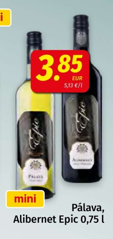 Pálava, Alibernet Epic 0,75 l