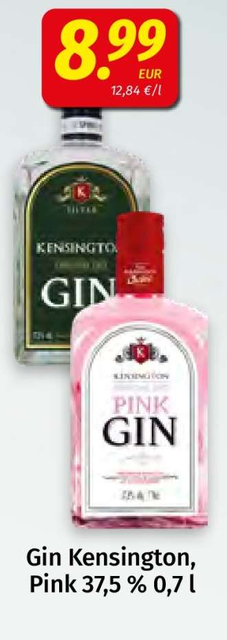 Gin Kensington Pink 37,5 % 0,7 l