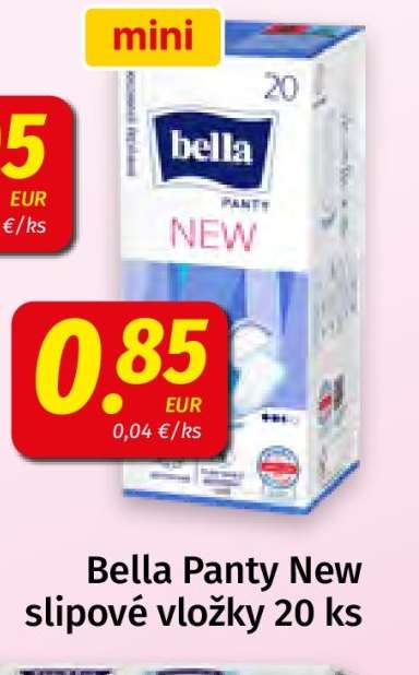 Bella Panty New slipové vložky 20 ks