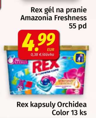 Rex kapsuly Orchidea Color 13 ks