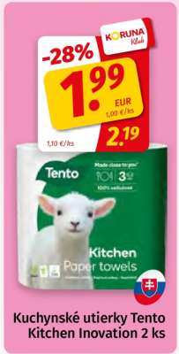 Kuchynské utierky Tento Kitchen Inovation 2 ks