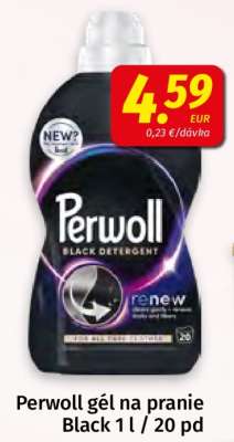 Perwoll gél na pranie Black 1 l / 20 pd