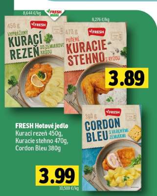 FRESH Hotové jedlo