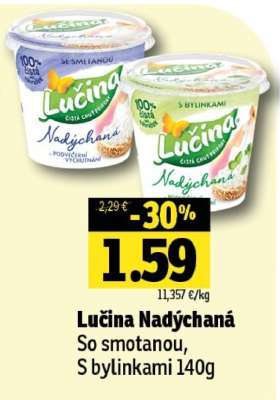 LUČINA NADÝCHANÁ