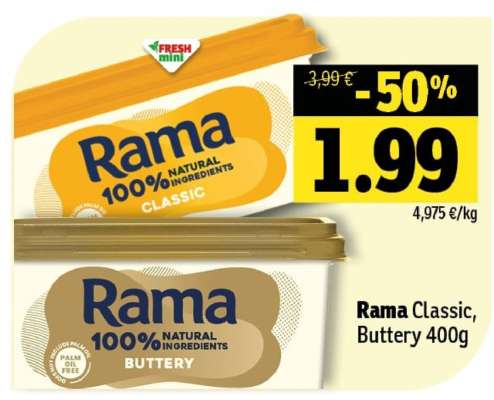 Rama Classic, Buttery 400g