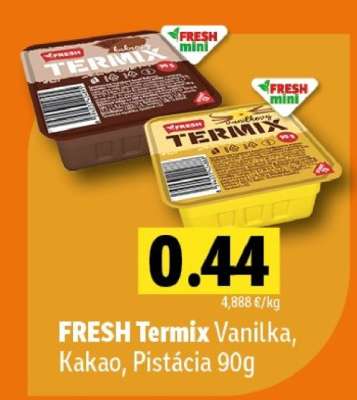 FRESH Termix Vanilka, Kakao, Pistácia 90g