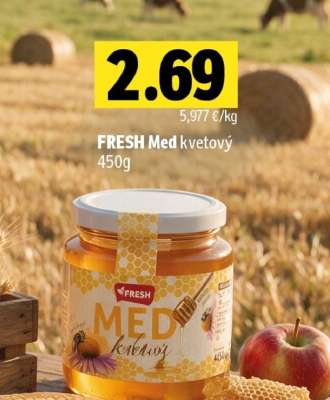 FRESH Med květový