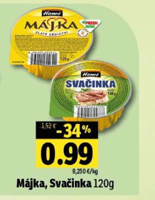 Májka, Svačinka 120g