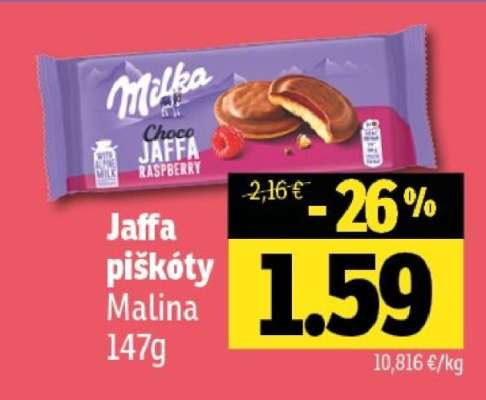 Jaffa piškoty Malina 147g