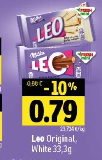 Leo Original, White 33,3g