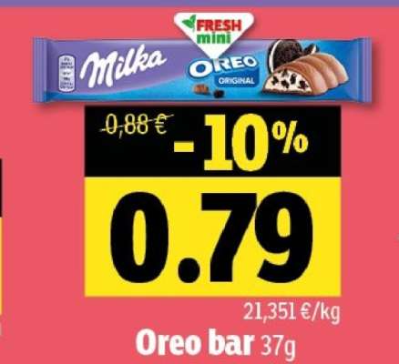 Oreo bar 37g