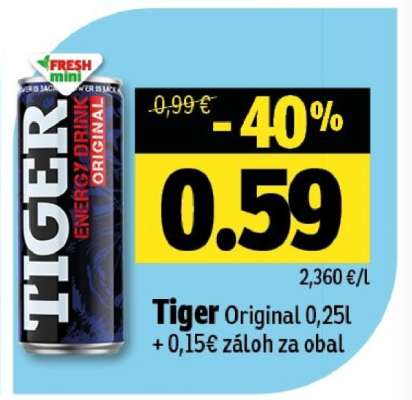 Tiger Original 0,25l