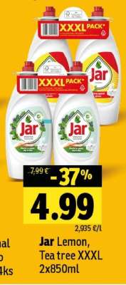 Jar Lemon, Tea tree XXXL 2x850ml