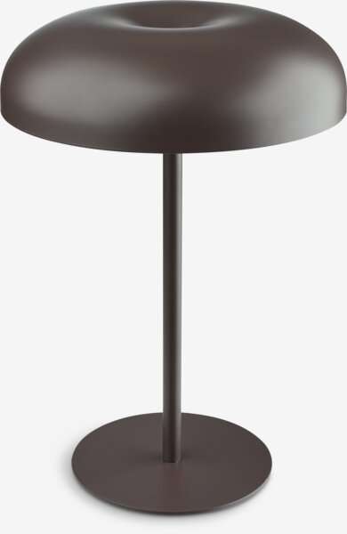 Lampa na batérie MARINUS Ø20xV28 cm tmavohnedá