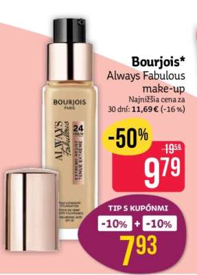 Bourjois* Always Fabulous make-up