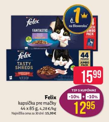 FELIX KAPSIČKA PRE MAČKY