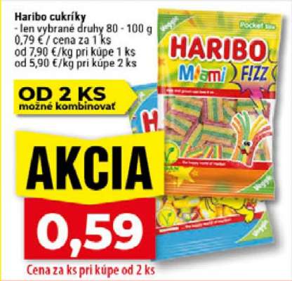 HARIBO CUKRÍKY