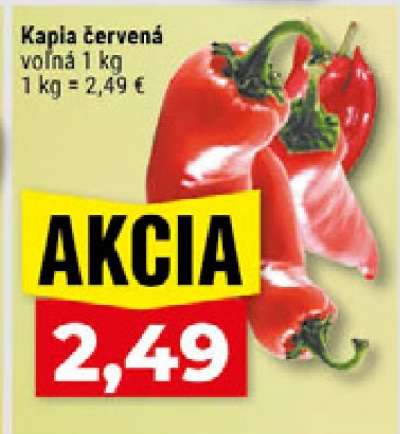 Kapia červená