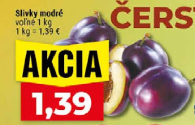 Slivky modré