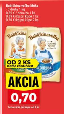Babičkina voľba múka