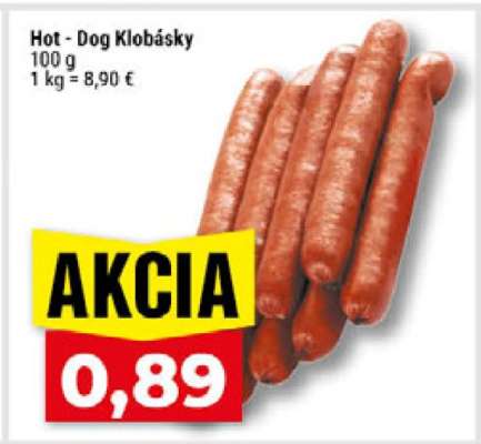 Hot - Dog Klobásky