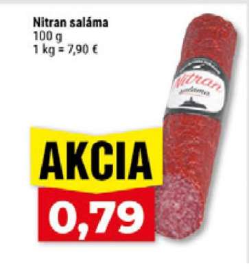 Nitran saláma