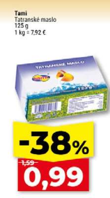 Tatranské maslo