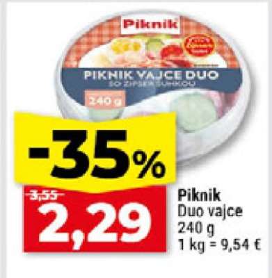 Piknik Duo vajce