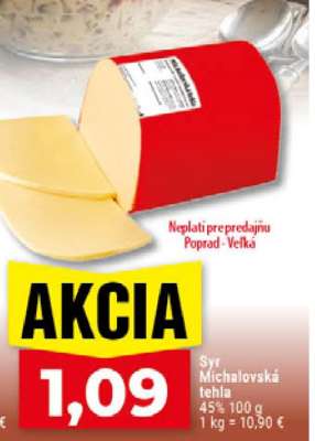 Syr Michalovská tehla