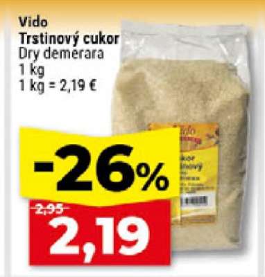 Vido Trstinový cukor