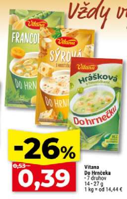 Vitana Do hrnčeka