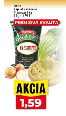 Horti Kapusta kvasená Premium