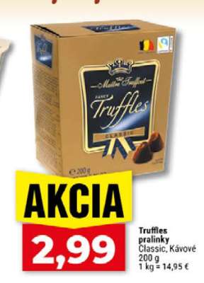 Truffles pralinky
