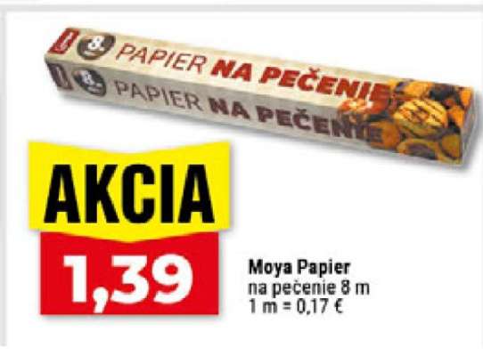 Moya Papier na pečenie 8 m
