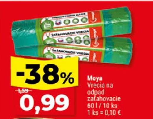 Moya Vrecia na odpad zaťahovacie