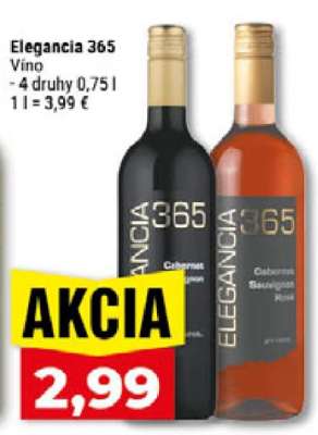 ELEGANCIA 365 Víno