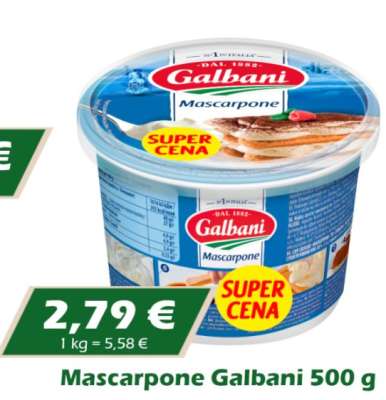Mascarpone Galbani 500 g