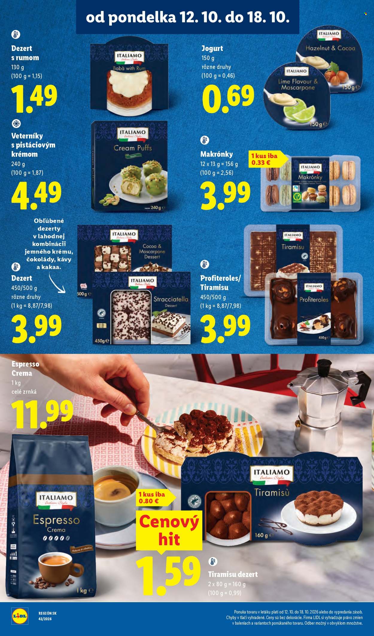 Leták Lidl - 12.10.2026 - 18.10.2026. Strana 34