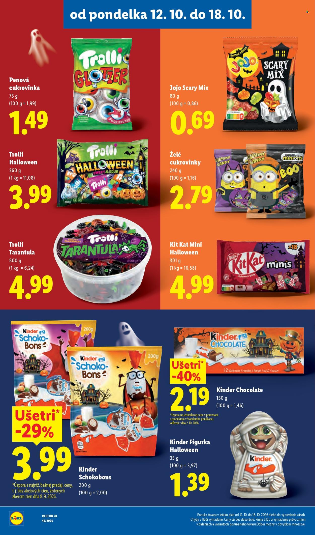 Leták Lidl - 12.10.2026 - 18.10.2026. Strana 40