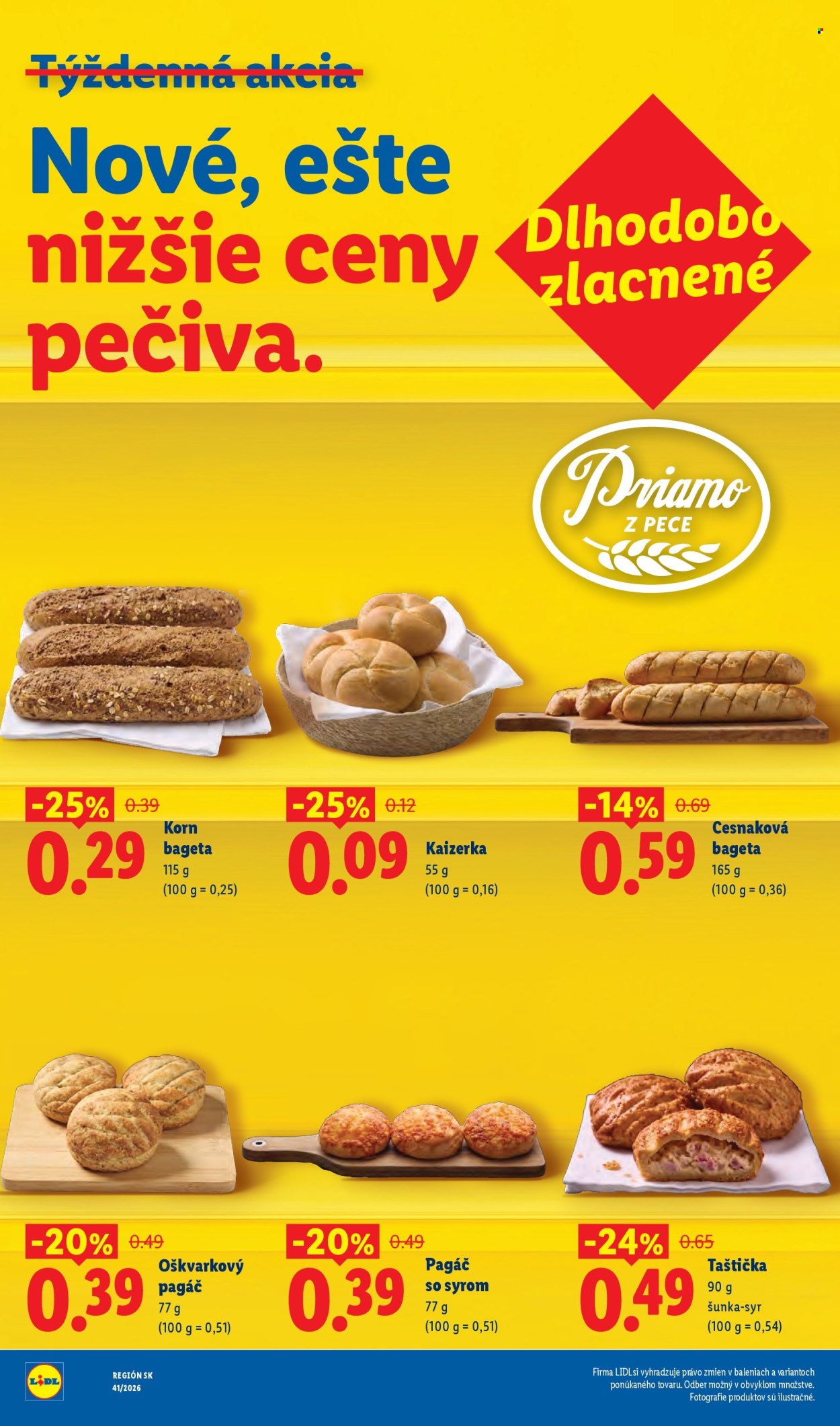 Leták Lidl. Strana 4
